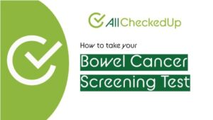 Video showing how to take your bowel cancer screening test